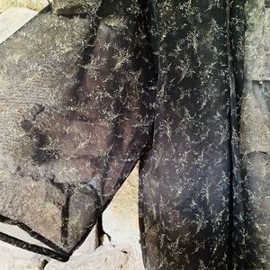 Size:M Ankle length kimono sheer blouse